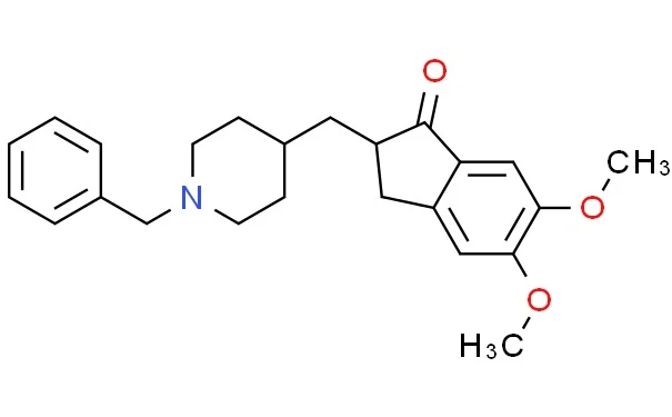 Molecular structure of Donepezil base Molecular structure of Donepezil base
